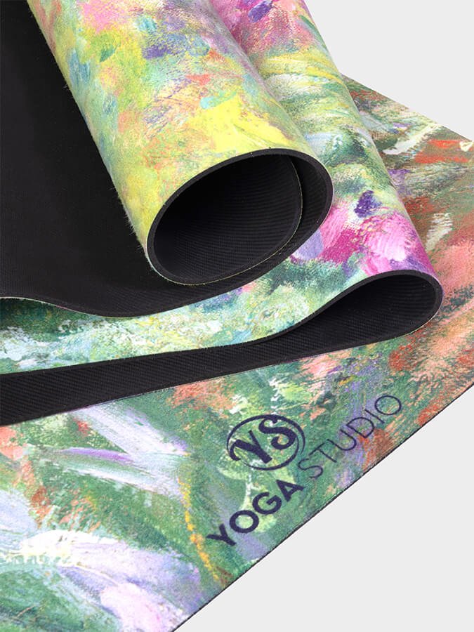 Yoga Studio Vegan Suede Microfiber Yoga Mat 4mm - mezetto Shopify Collective Yoga Studio Store