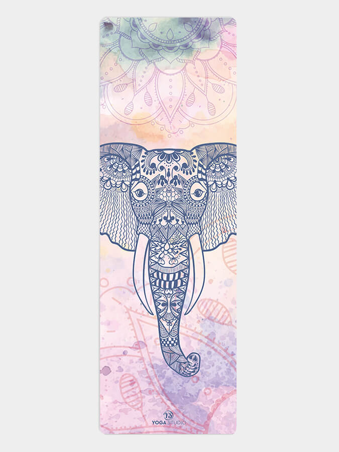 Yoga Studio Vegan Suede Microfiber Yoga Mat 4mm - mezetto Shopify Collective Yoga Studio Store