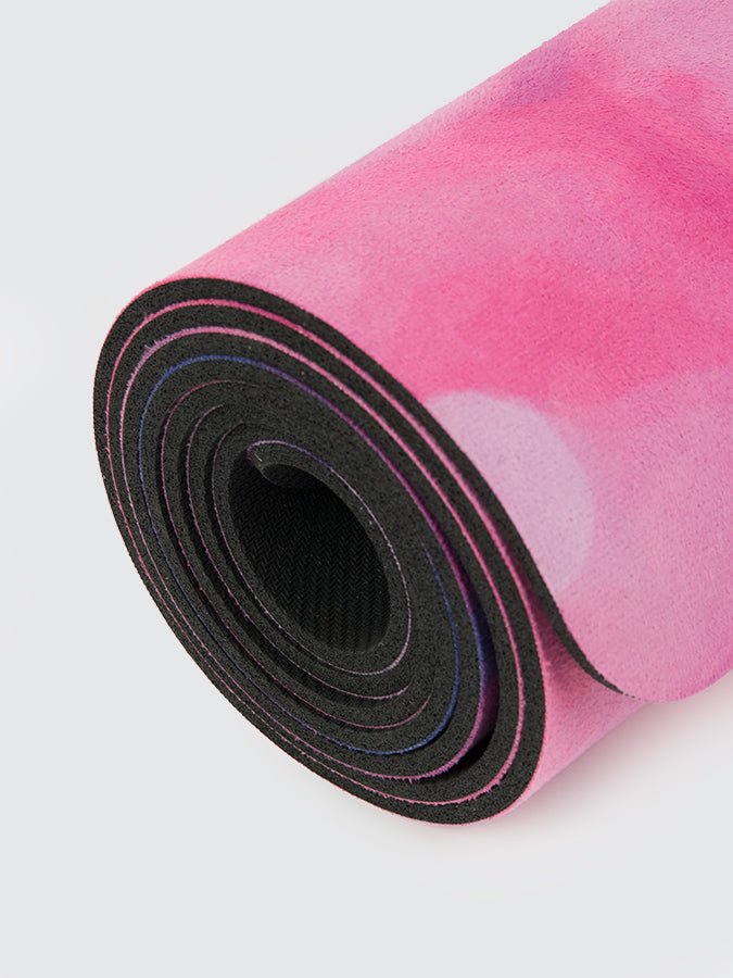 Yoga Studio Vegan Suede Microfiber Yoga Mat 4mm - mezetto Shopify Collective Yoga Studio Store