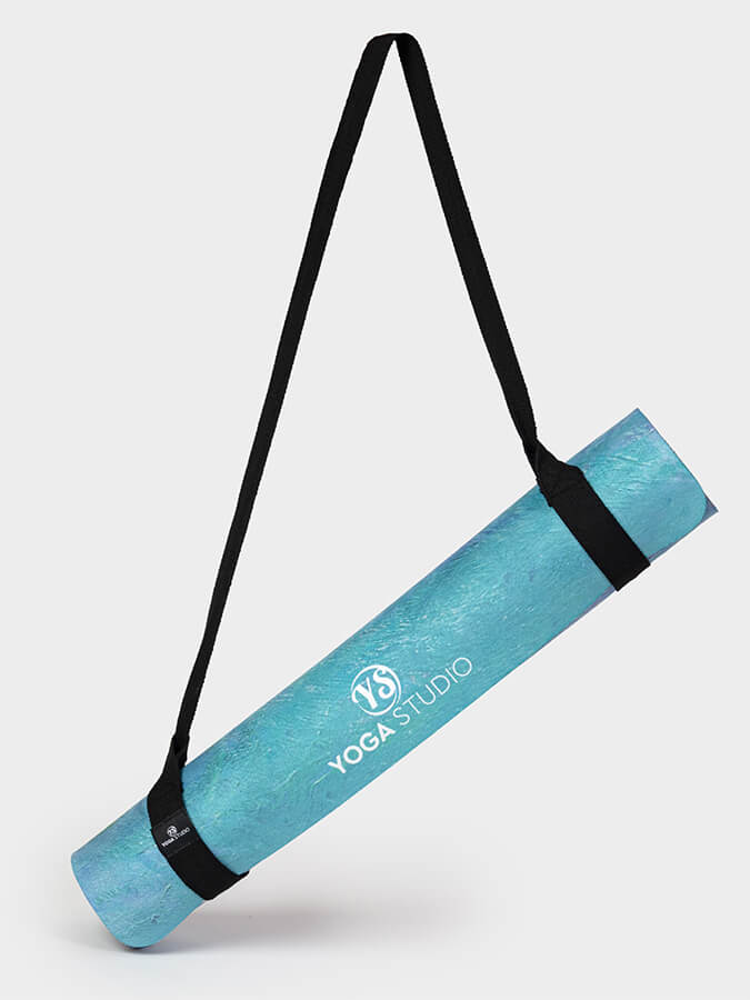 Yoga Studio Vegan Suede Microfiber Yoga Mat 4mm - mezetto Shopify Collective Yoga Studio Store