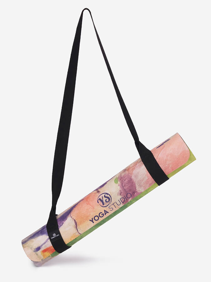 Yoga Studio Vegan Suede Microfiber Yoga Mat 4mm - mezetto Shopify Collective Yoga Studio Store