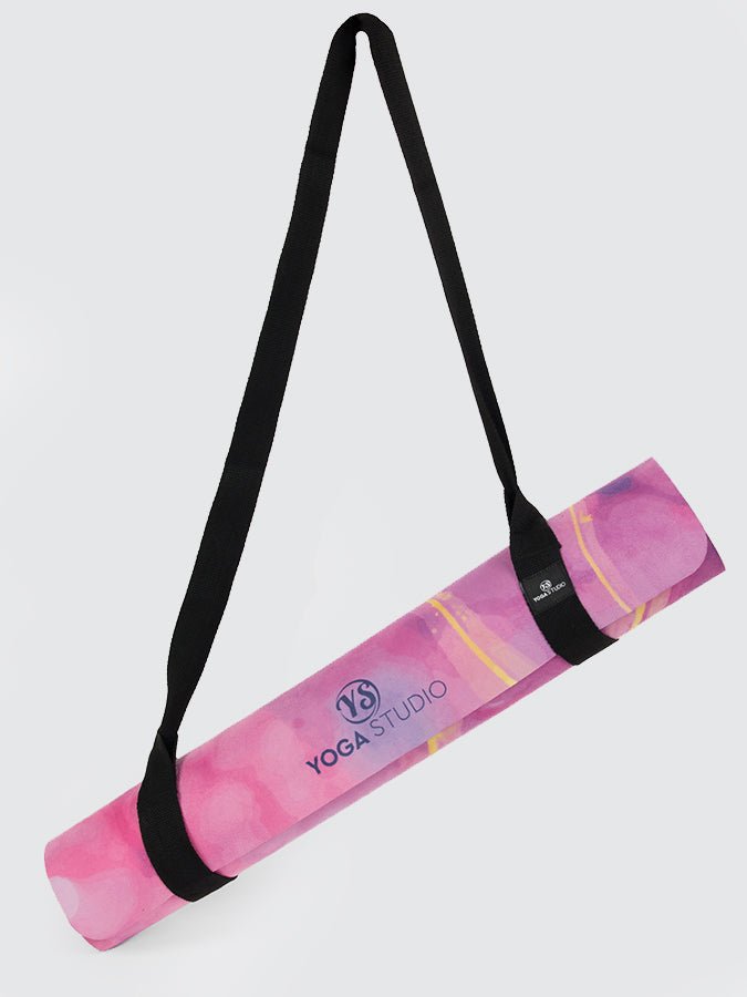 Yoga Studio Vegan Suede Microfiber Yoga Mat 4mm - mezetto Shopify Collective Yoga Studio Store