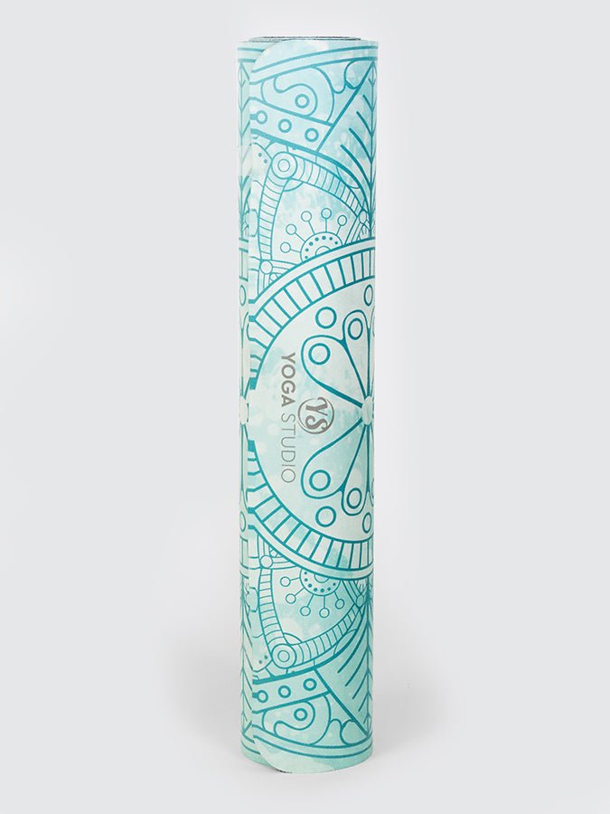 Yoga Studio Vegan Suede Microfiber Yoga Mat 4mm - mezetto Shopify Collective Yoga Studio Store