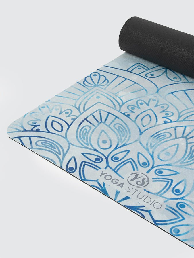 Yoga Studio Vegan Suede Microfiber Yoga Mat 4mm - mezetto Shopify Collective Yoga Studio Store