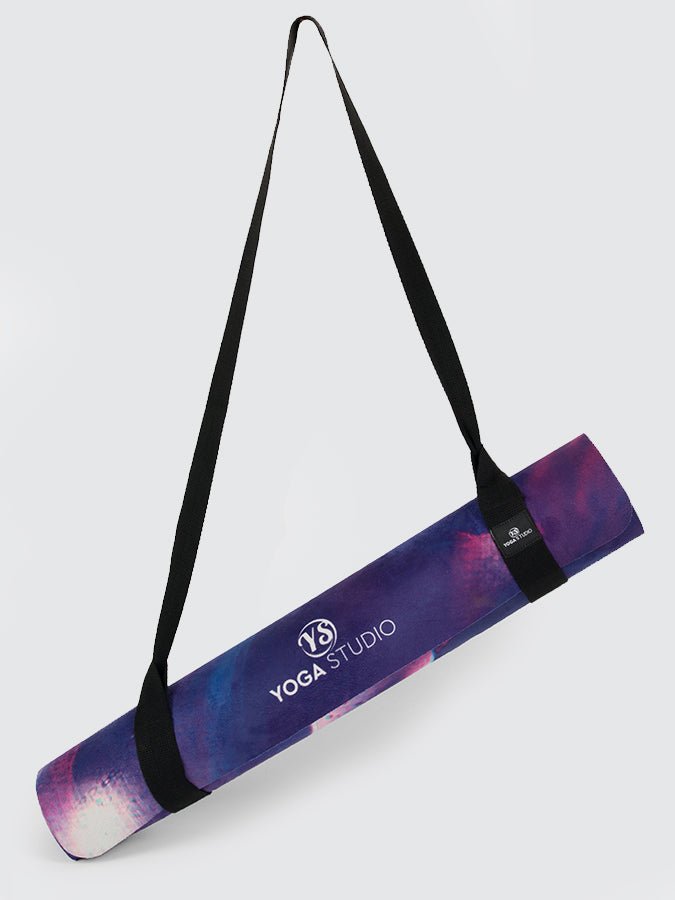 Yoga Studio Vegan Suede Microfiber Yoga Mat 4mm - mezetto Shopify Collective Yoga Studio Store