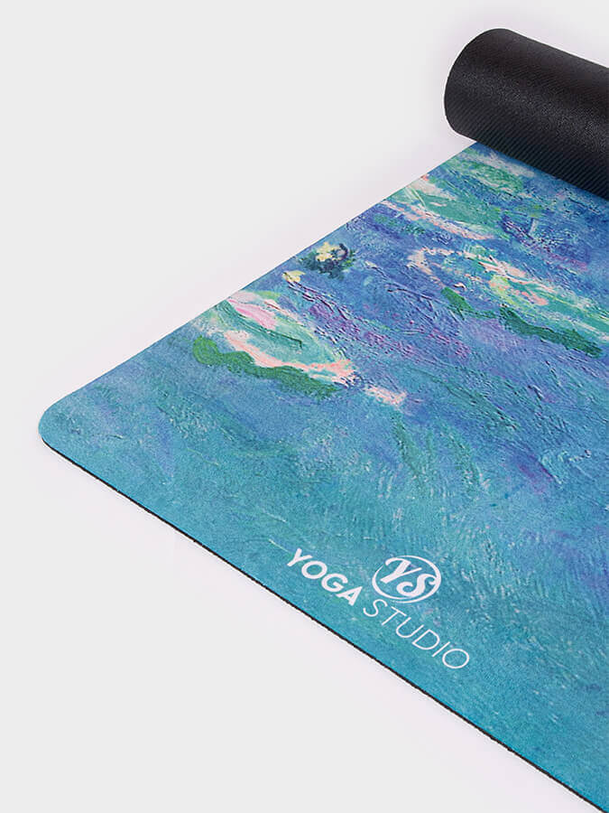 Yoga Studio Vegan Suede Microfiber Yoga Mat 4mm - mezetto Shopify Collective Yoga Studio Store