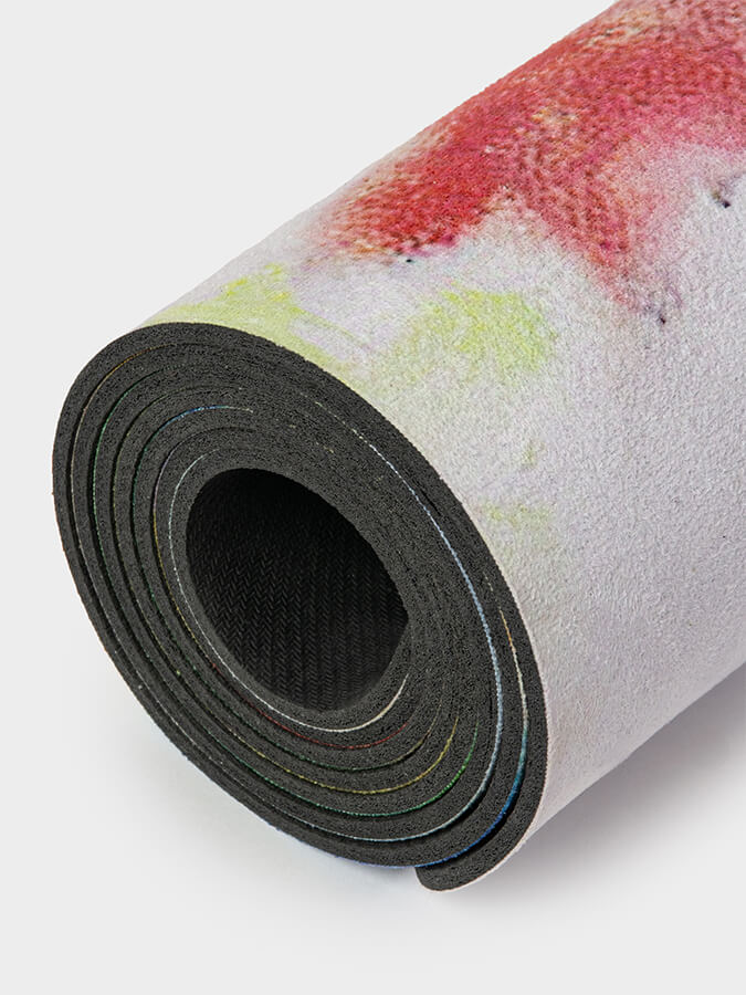 Yoga Studio Vegan Suede Microfiber Yoga Mat 4mm - mezetto Shopify Collective Yoga Studio Store