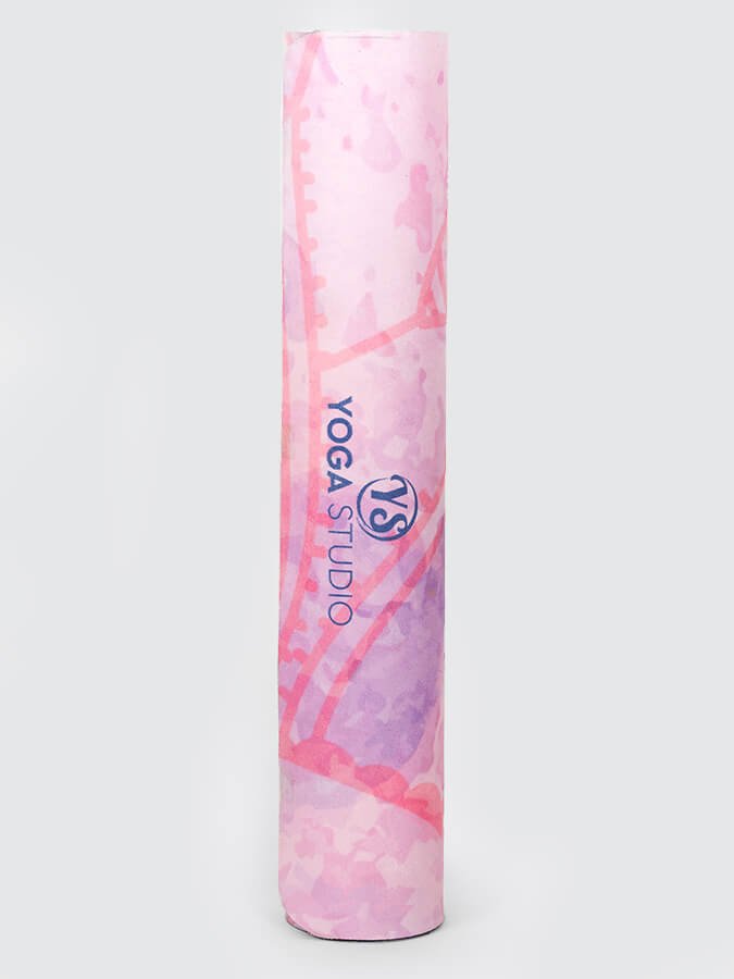Yoga Studio Vegan Suede Microfiber Yoga Mat 4mm - mezetto Shopify Collective Yoga Studio Store