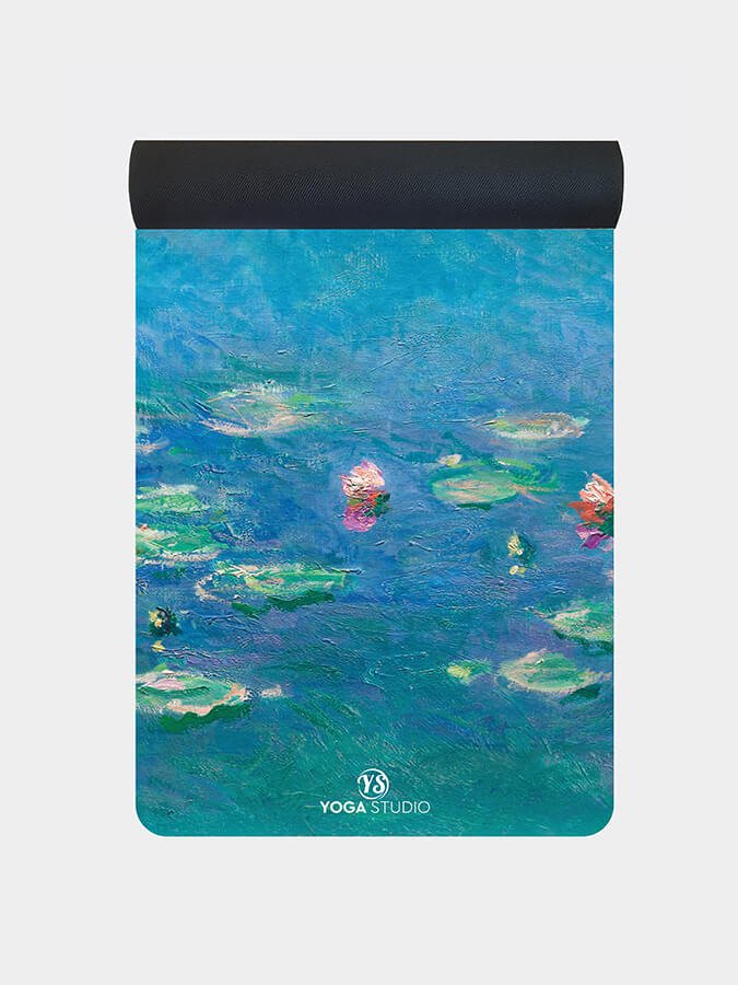 Yoga Studio Vegan Suede Microfiber Yoga Mat 4mm - mezetto Shopify Collective Yoga Studio Store
