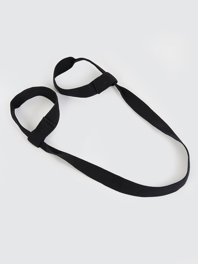 Yoga Studio Yoga Mat Unbranded Strap Carrier - Black - mezetto Shopify Collective Yoga Studio Store