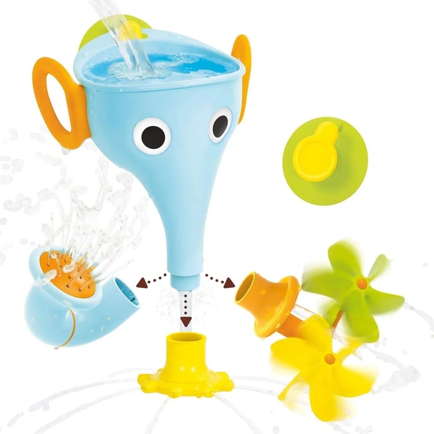 Yookidoo Fill 'N' Sprinkle FunElefun Bath Toy - mezetto ebebek ebebek