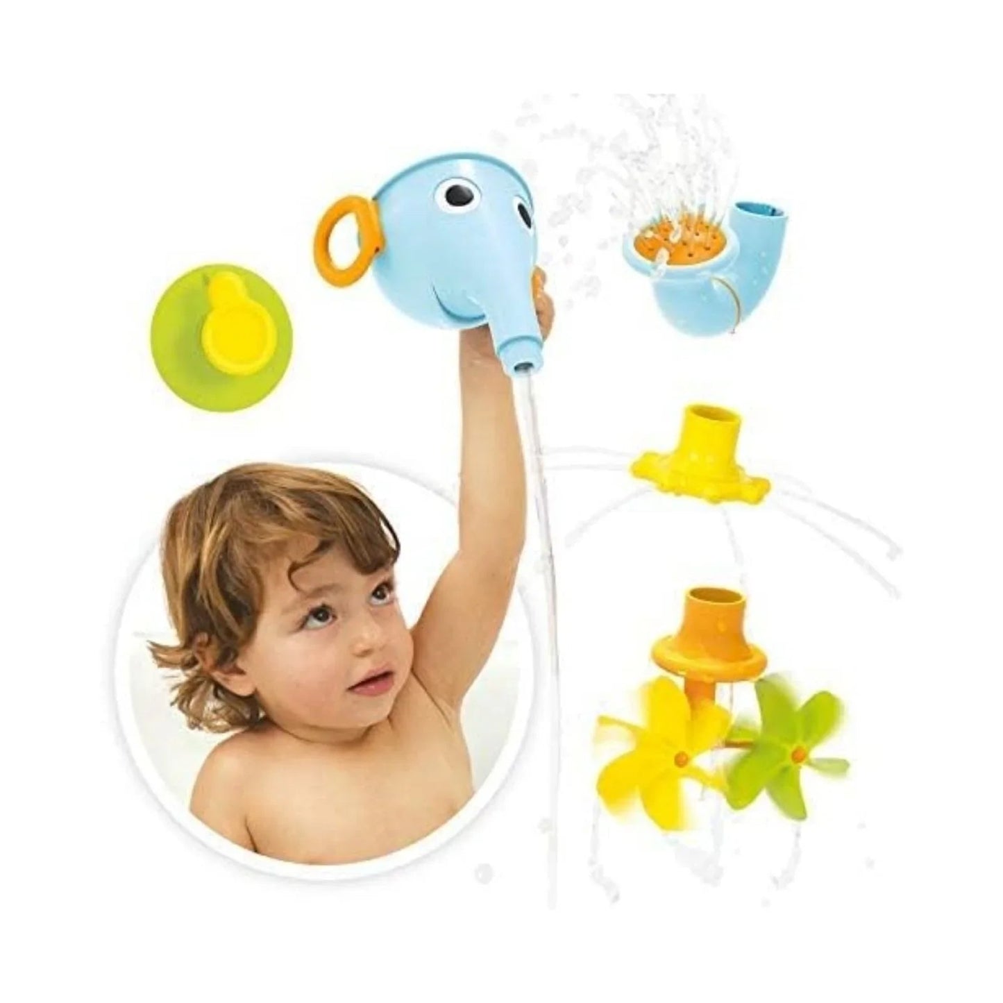 Yookidoo Fill 'N' Sprinkle FunElefun Bath Toy - mezetto ebebek ebebek