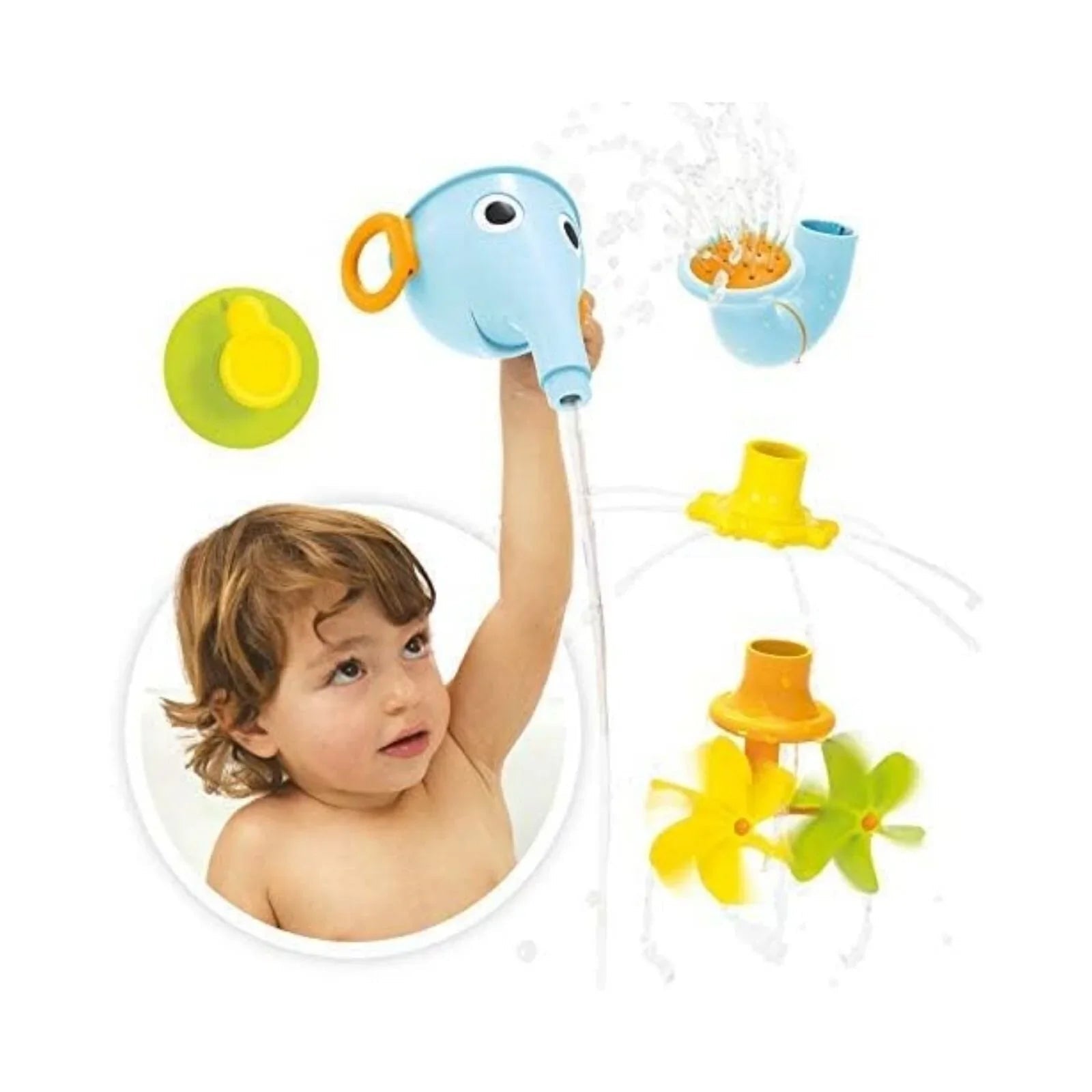 Yookidoo Fill 'N' Sprinkle FunElefun Bath Toy - mezetto ebebek ebebek