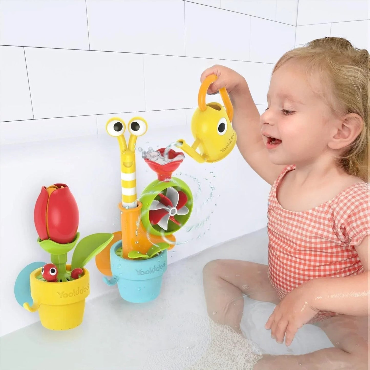 Yookidoo Pour 'N' Grow Pop - Up Garden Bath Toy - mezetto ebebek ebebek