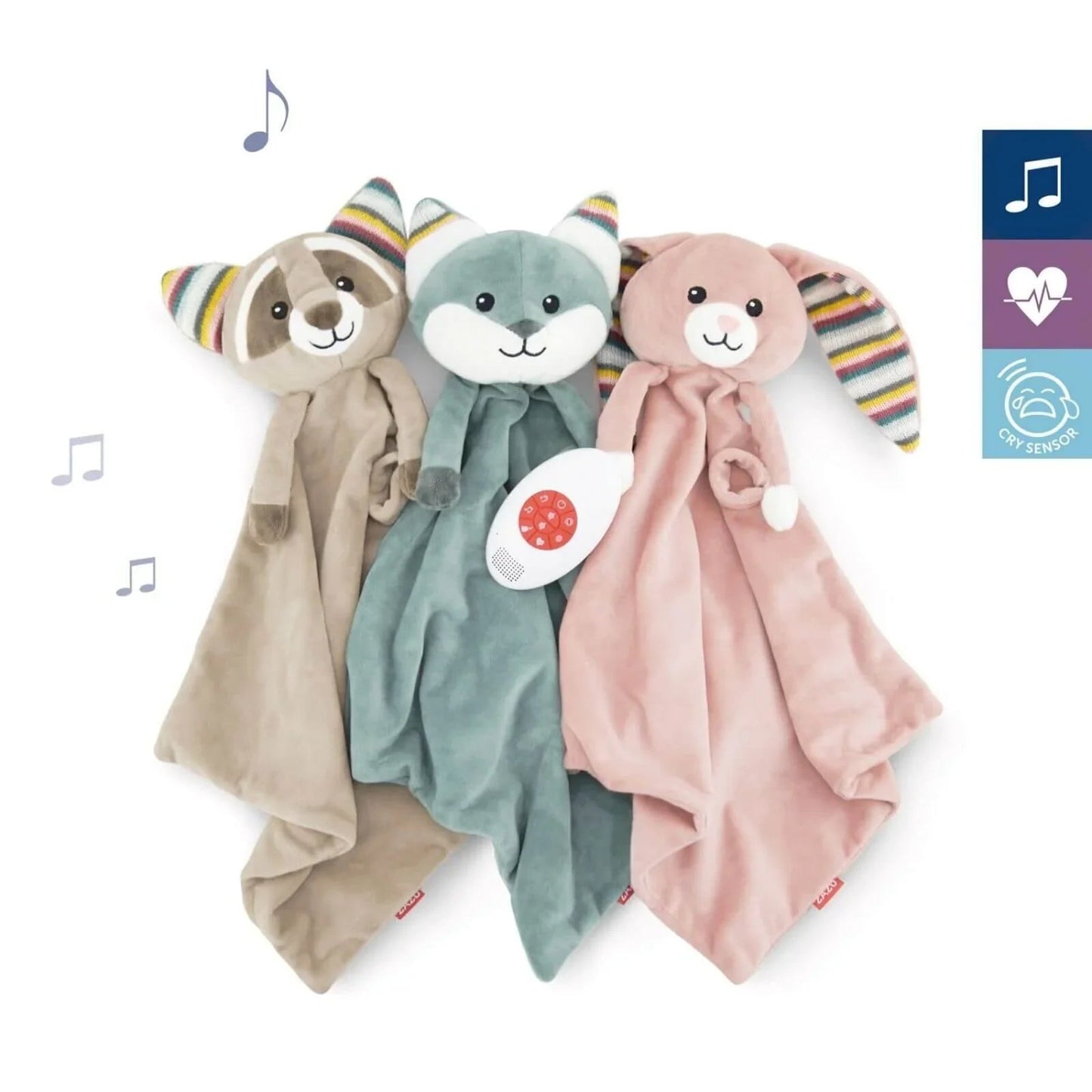 Zazu Robin The Raccoon Baby Comforter - mezetto ebebek ebebek